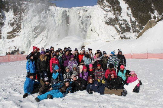 Ed Sweeney - Mont Morency Waterfalls in Quebec City